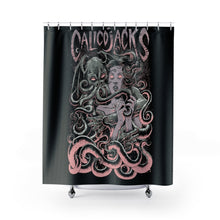 Cargar imagen en el visor de la galería, 1 Shower Curtains Cthulhu design by Calico Jacks
