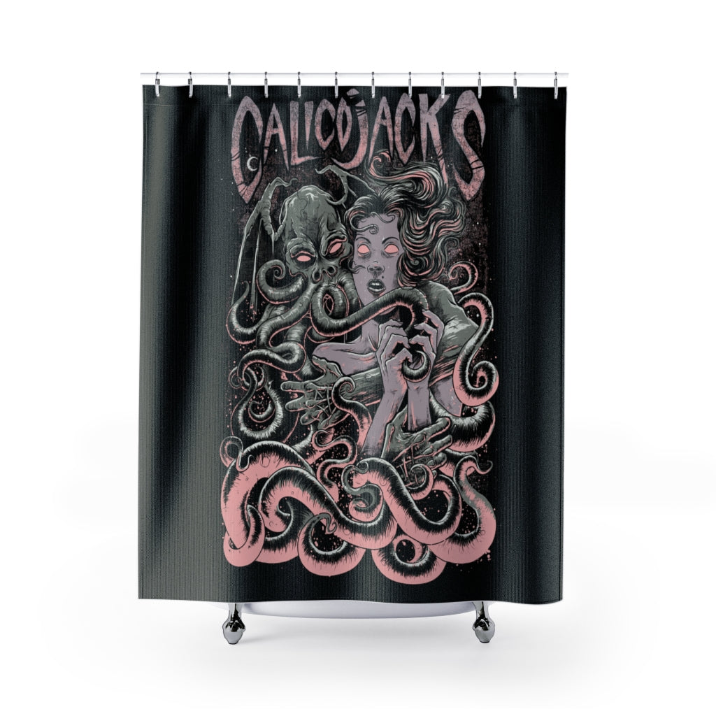 1 Shower Curtains Cthulhu design by Calico Jacks