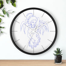 Load image into Gallery viewer, 10 Wall clock Hula Blue design by Calico Jacks
