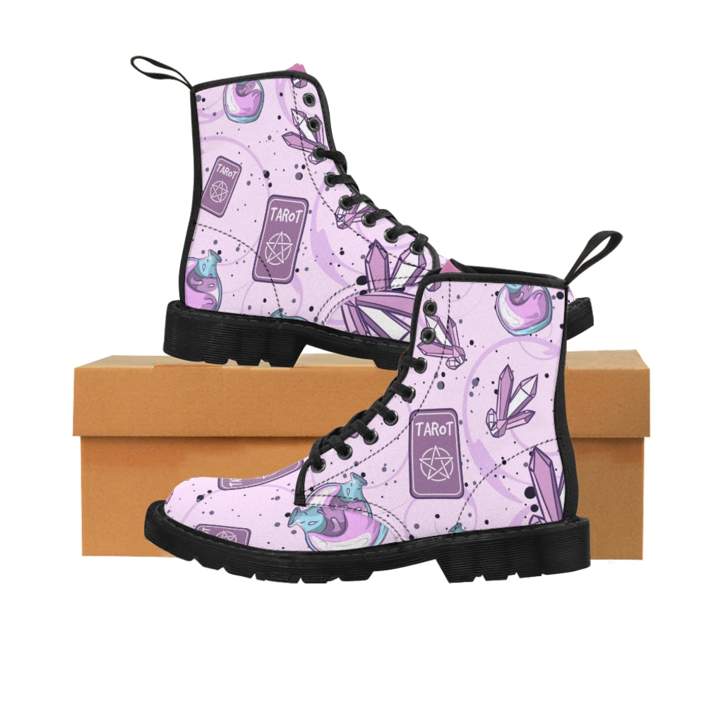 1 Women's Canvas Boots Divination by Calico Jacks