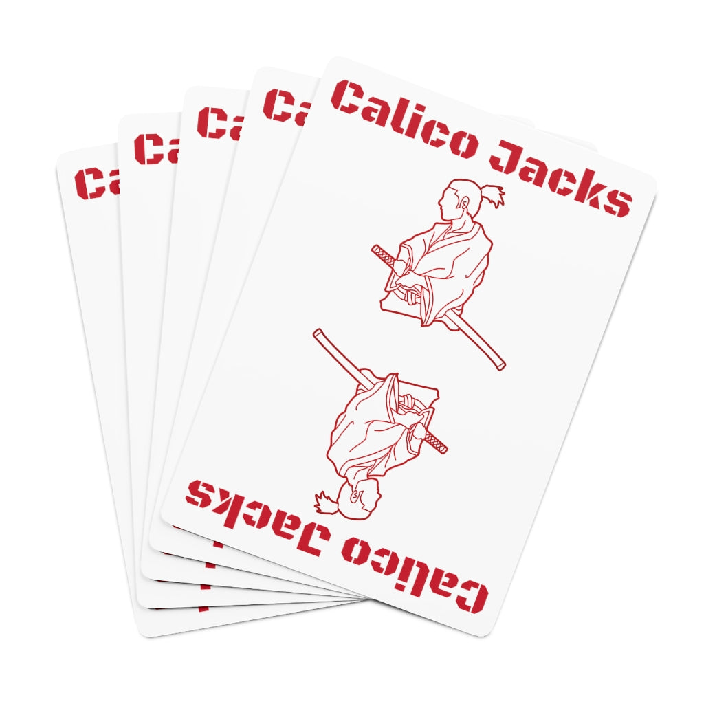 Calico Jacks Poker Cards Samurai