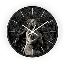 Load image into Gallery viewer, 16 Wall clock Feathers design by Calico Jacks
