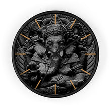 Load image into Gallery viewer, 4 Wall clock Ganesh design by Calico Jacks

