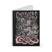 Load image into Gallery viewer, 2 Cthulhu Note Book - Spiral Notebook - Ruled Line by Calico Jacks
