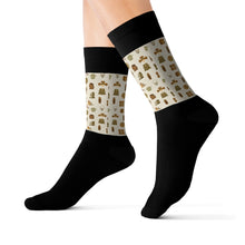 Load image into Gallery viewer, 12 Aztecs on Top of Socks by Calico Jacks
