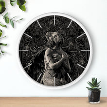 Load image into Gallery viewer, 9 Wall clock Feathers design by Calico Jacks
