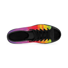 Charger l&#39;image dans la galerie, 2 Women&#39;s High-top Sneakers Rainbow Connection by Calico Jacks

