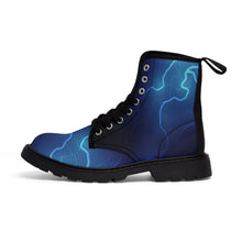 Load image into Gallery viewer, 2 Men&#39;s Canvas Boots Lightning Strikes by Calico Jacks
