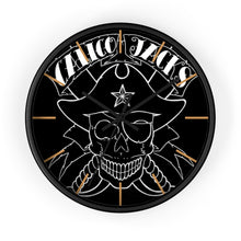 Load image into Gallery viewer, 14 Wall clock Skull White design by Calico Jacks
