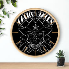 Cargar imagen en el visor de la galería, 3 Wall clock Skull White design by Calico Jacks
