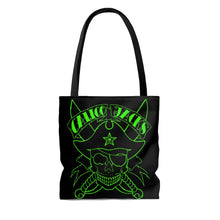 Cargar imagen en el visor de la galería, Green Skull Tote Bag
