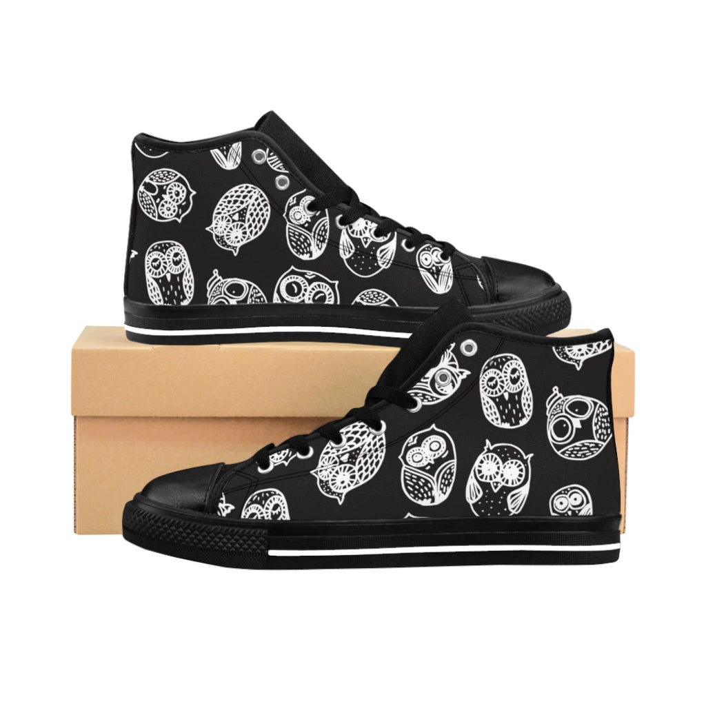 1 Women's High-top Sneakers Night Owls by Calico Jacks