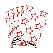 Load image into Gallery viewer, Calico Jacks Poker Cards Red Stars
