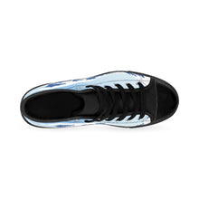 Load image into Gallery viewer, 2 Men&#39;s High-top Sneakers Japanese Blue Wave by Calico Jacks
