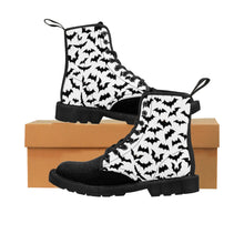 Load image into Gallery viewer, 1 Men&#39;s Canvas Boots White Bats by Calico Jacks
