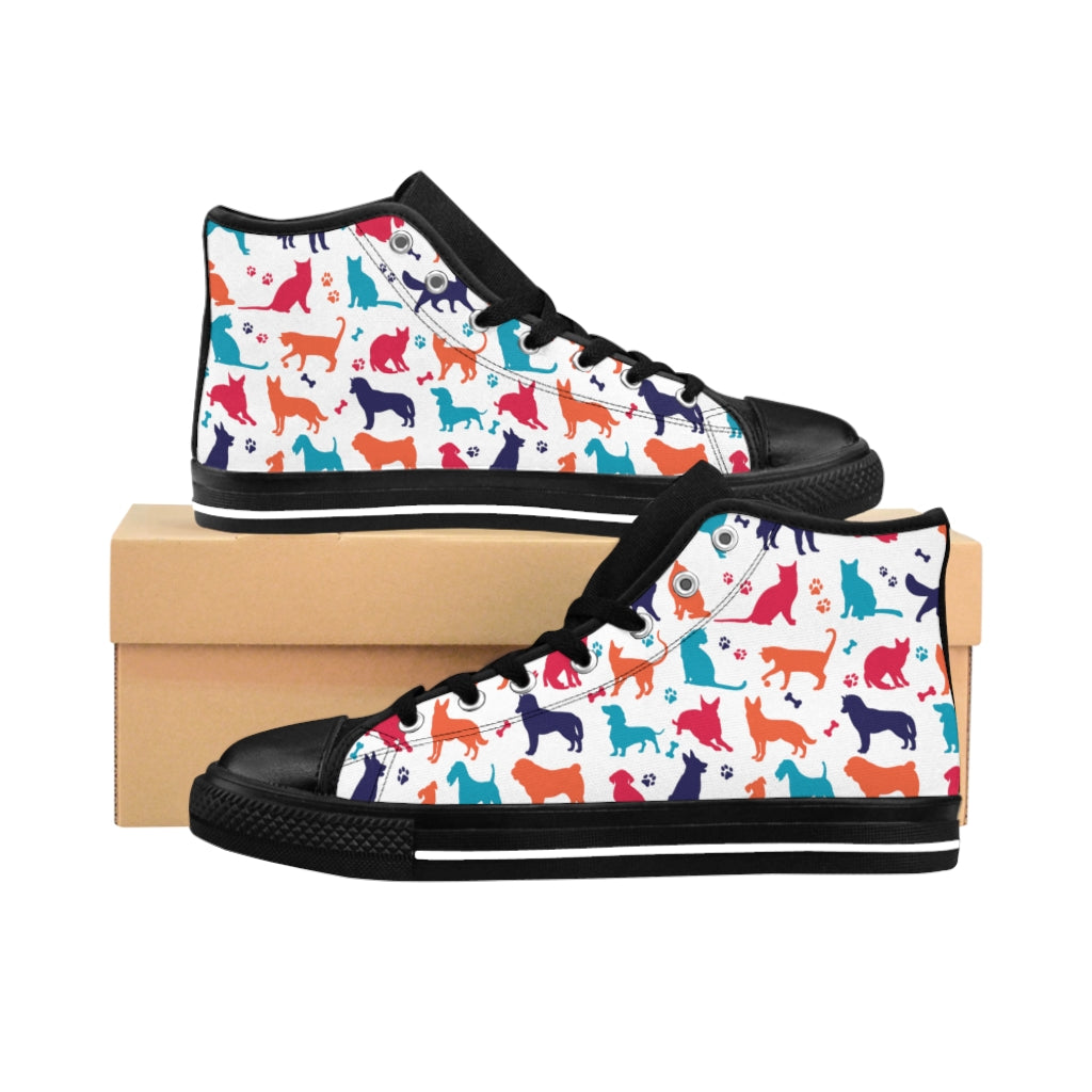 1 Men's High-top Sneakers Dog Pound by Calico Jacks