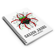 Load image into Gallery viewer, 3 Red Spider Note Book - Spiral Notebook - Ruled Line by Calico Jacks

