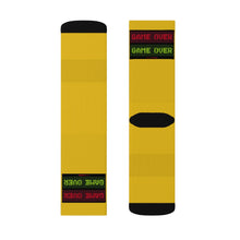 Load image into Gallery viewer, 1 Game Over Yellow Socks by Calico Jacks
