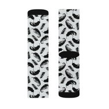Load image into Gallery viewer, 1 Feathers on Socks by Calico Jacks
