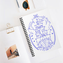 Cargar imagen en el visor de la galería, 5 Ship Blue Note Book - Spiral Notebook - Ruled Line by Calico Jacks
