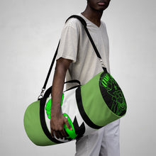 Load image into Gallery viewer, 6 Green Lady Frankenstein Duffel Bag design by Calico Jacks
