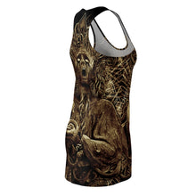 Load image into Gallery viewer, Women&#39;s Racerback Dress Medusa design by Calico Jacks
