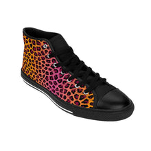 Load image into Gallery viewer, 8 Women&#39;s High-top Sneakers Ombre Leopard Print by Calico Jacks
