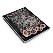 Load image into Gallery viewer, 3 Cthulhu Note Book - Spiral Notebook - Ruled Line by Calico Jacks
