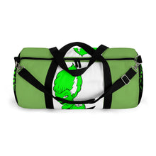 Load image into Gallery viewer, 5 Green Lady Frankenstein Duffel Bag design by Calico Jacks
