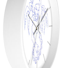 Load image into Gallery viewer, 5 Wall clock Hula Blue design by Calico Jacks
