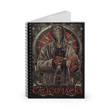 Charger l&#39;image dans la galerie, 2 Cerebrum Note Book - Spiral Notebook - Ruled Line by Calico Jacks
