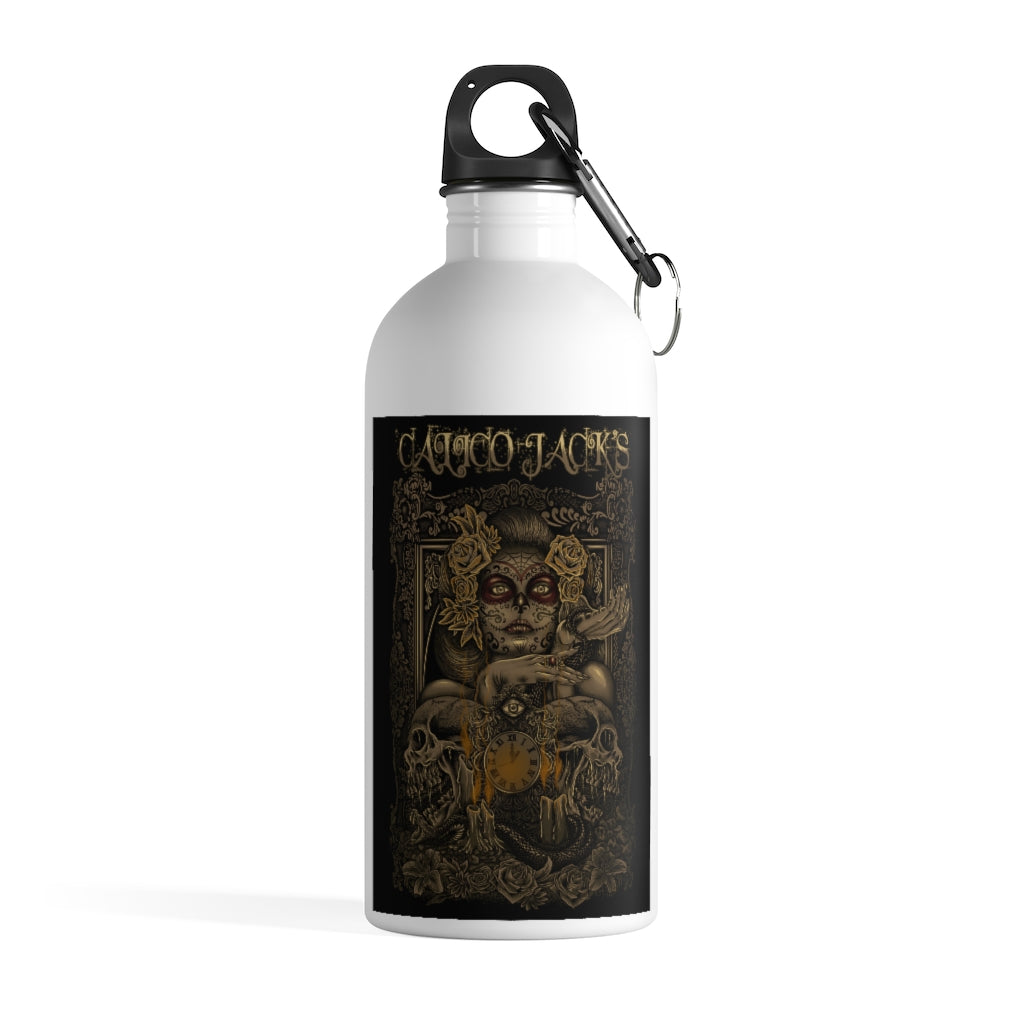 Stainless Steel Water Bottle Mortal design by Calico Jacks