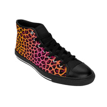 Load image into Gallery viewer, 8 Men&#39;s High-top Sneakers Ombre Leopard Print by Calico Jacks
