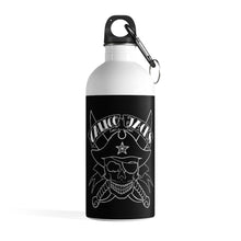 Load image into Gallery viewer, 1 Stainless Steel Water Bottle Skull design by Calico Jacks
