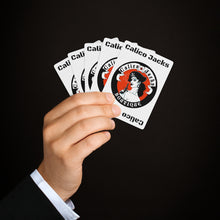 Cargar imagen en el visor de la galería, Calico Jacks Poker Cards Red Logo
