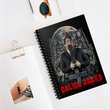 Load image into Gallery viewer, 5 Cruciface Note Book - Spiral Notebook - Ruled Line by Calico Jacks
