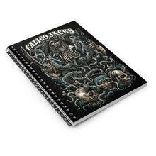 Load image into Gallery viewer, 3 Commander Note Book - Spiral Notebook - Ruled Line by Calico Jacks
