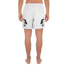 Load image into Gallery viewer, 4 Men&#39;s Athletic Long Shorts Gypsy White design by Calico Jacks
