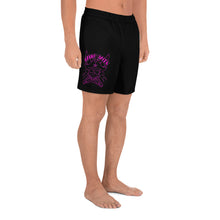 Load image into Gallery viewer, 2 Men&#39;s Athletic Long Shorts Skull Pink design by Calico Jacks
