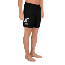 Load image into Gallery viewer, 2 Men&#39;s Athletic Long Shorts Gypsy Black design by Calico Jacks
