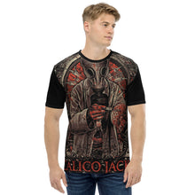 Load image into Gallery viewer, front Men&#39;s Big Print T-shirt Cerebrum design by Calico Jacks
