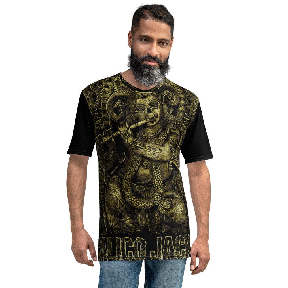 front Men's Big Print T-shirt Shriek design by Calico Jacks