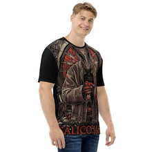 Load image into Gallery viewer, right Men&#39;s Big Print T-shirt Cerebrum design by Calico Jacks
