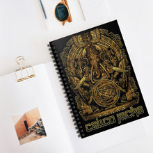 Load image into Gallery viewer, 5 Daggers Note Book - Spiral Notebook - Ruled Line by Calico Jacks
