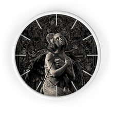 Load image into Gallery viewer, 11 Wall clock Feathers design by Calico Jacks
