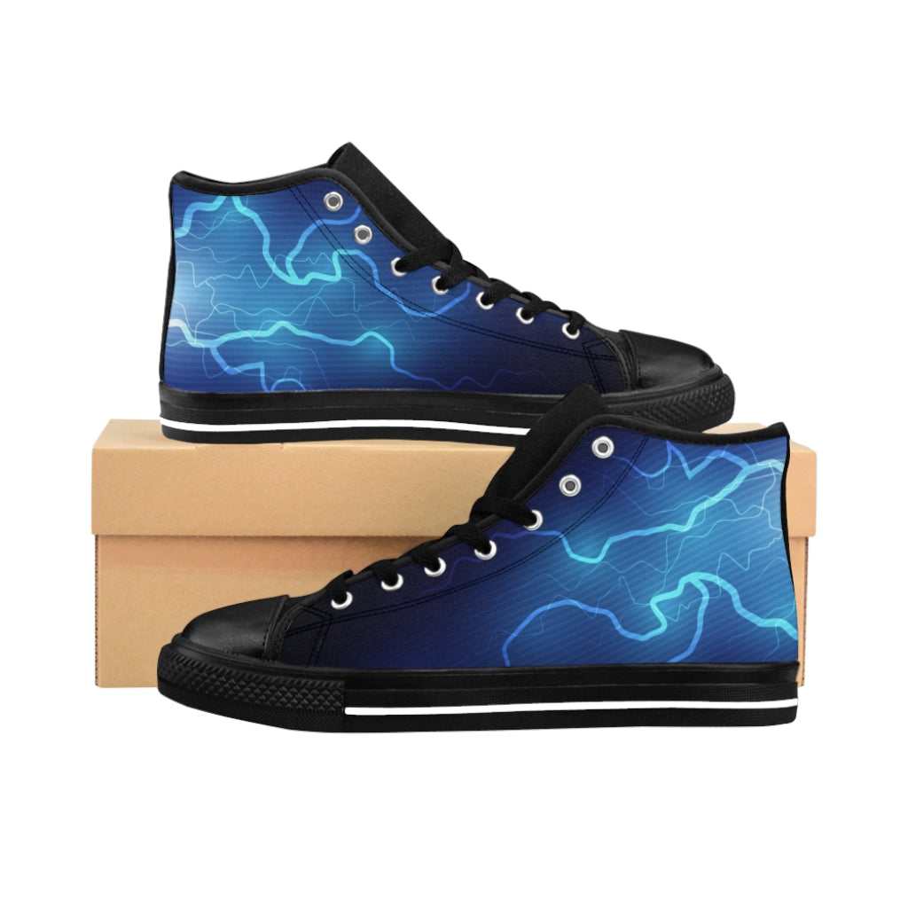 1 Women's High-top Sneakers Lightning by Calico Jacks
