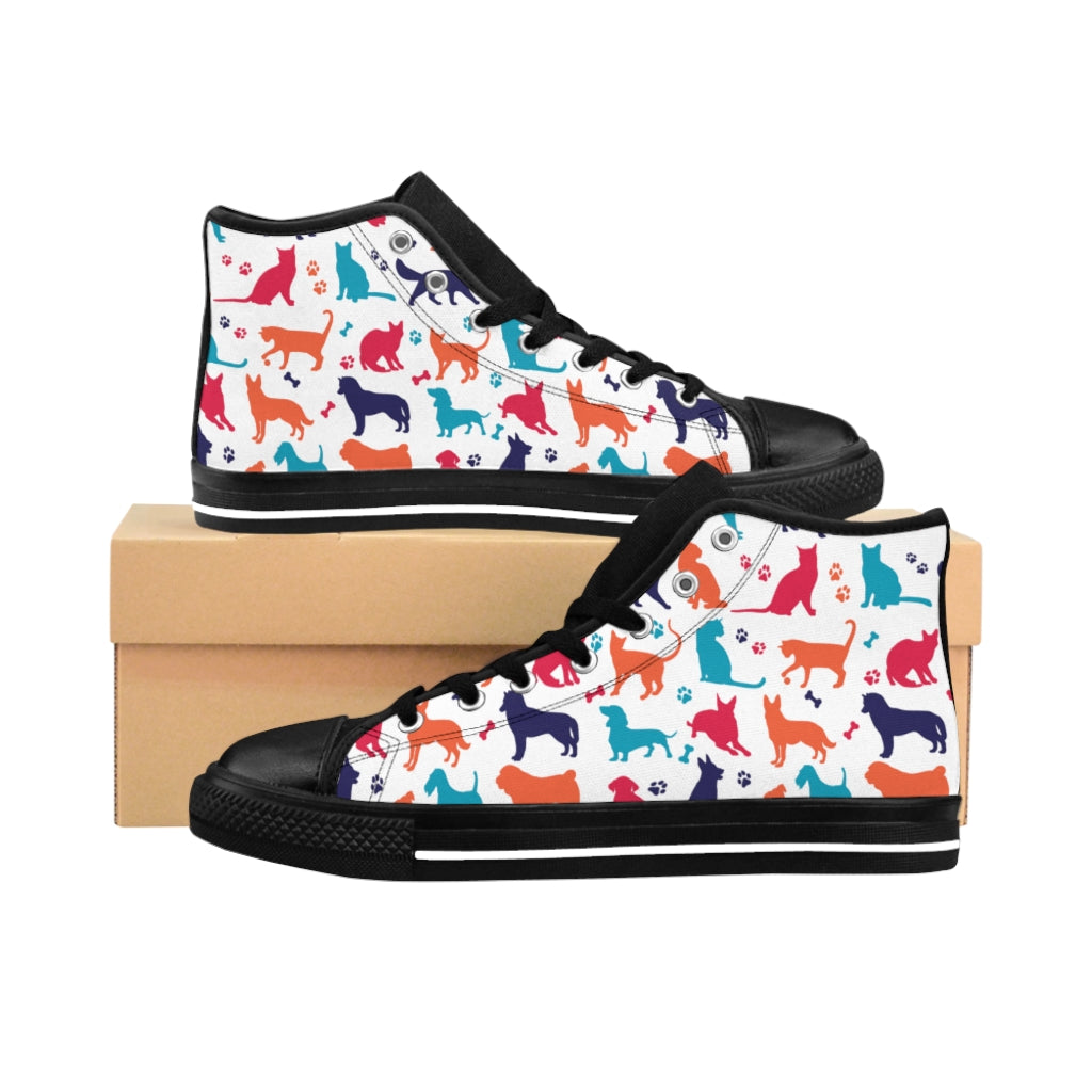 1 Women's High-top Sneakers Dog Pound by Calico Jacks