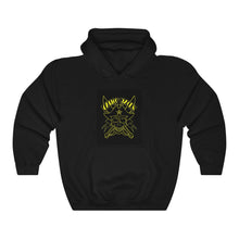 Load image into Gallery viewer, Unisex Hooded Top Yellow Skull
