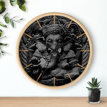Load image into Gallery viewer, 17 Wall clock Ganesh design by Calico Jacks
