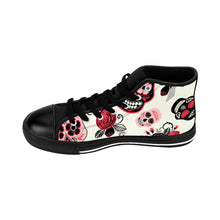 Load image into Gallery viewer, 7 Women&#39;s High-top Sneakers Sugar Skulls by Calico Jacks
